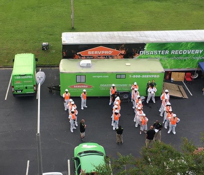  Servpro Crew Arial View 